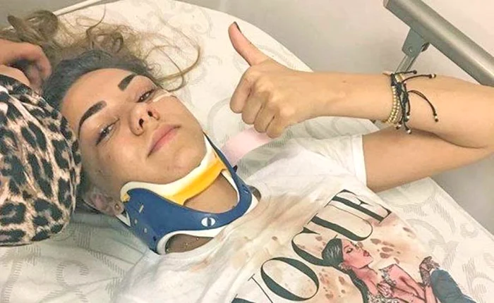 
    În septembrie 2017, Mira pe patul de spital, după cumplitul accident  