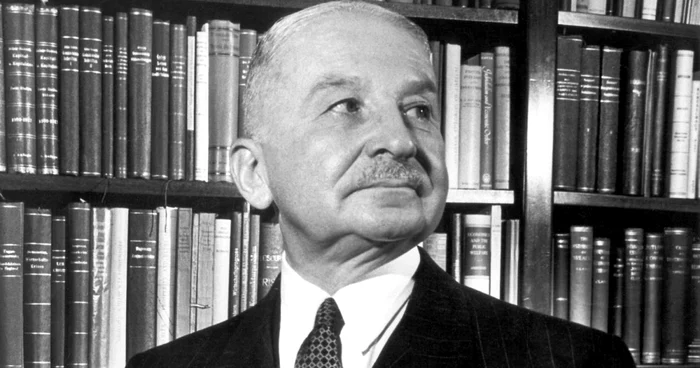 Ludwig von Mises (1881 –  1973), economist şi filosof de origine evreiască, figură proeminentă a Şcolii Austriece de Economie FOTO mises.ca