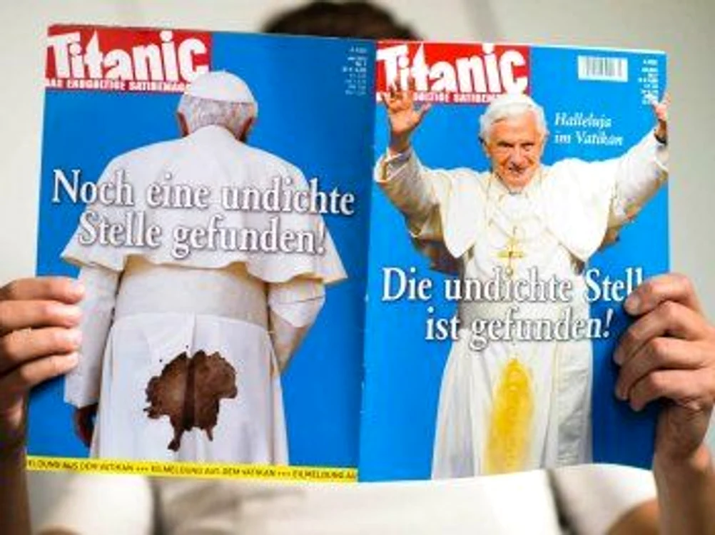 Papa Benedict, umilit de o publicatie germană
