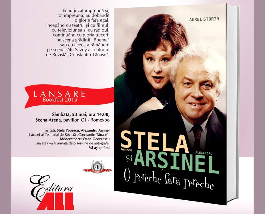 Mai multe poveşti picante din copilăria celor doi actori puteţi citi în cartea care se lansează azi la Bookfest