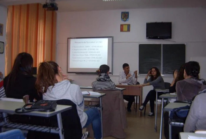 Elevii îşi vor alege preşedintele Foto: CJE Vrancea