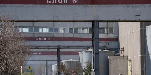 Militari rusi la centrala nucleara de la Zaporojie FOTO Profimedia