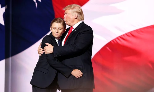 donald si fiul barron GettyImages 578664104 jpeg