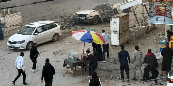 atac israel gaza FOTO X /  Emanuel (Mannie) Fabian @manniefabian