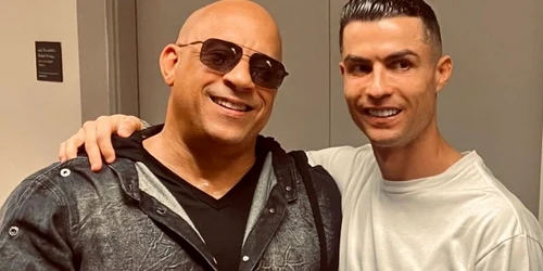 Ronaldo si Vin Diesel Intagram png
