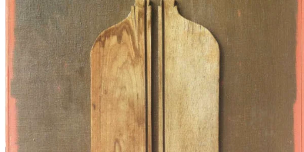 „Poarta“, colaj pe pânză, 2009