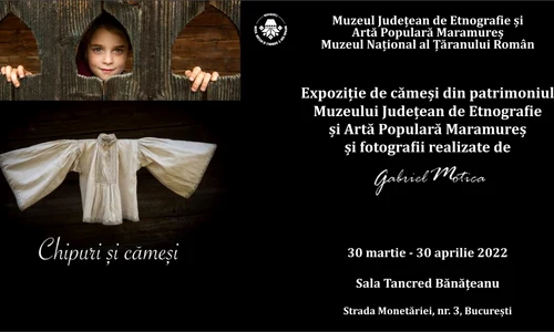 „Chipuri şi cămeşi”, expoziție la Muzeul Național al Țăranului Român jpeg