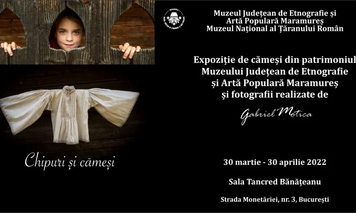 „Chipuri şi cămeşi”, expoziție la Muzeul Național al Țăranului Român jpeg