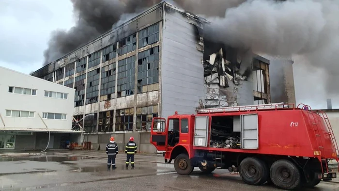 Incineratorul de deseuri periculoase de la Braz cuprins de flcărăi