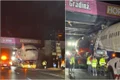 Avion blocat sub un pod de pe DN1 jpg
