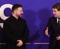 Nicușor Dan și Volodomir Zelenski la Summitul B9 FOTO Inquam / Octav Ganea
