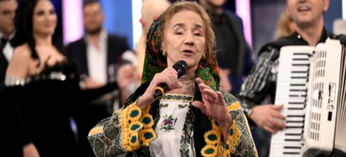 Sofia Vicoveanca cântă live la 83 de ani foto: Antena 1