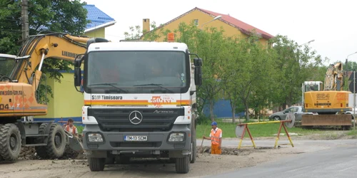Au început lucările pe strada Cloșca
