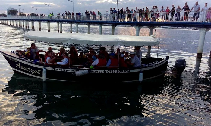 Pasarela maritimă, în sezoanele în care era plină de turiști FOTO Pasarela Maritimă Facebook 