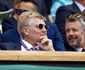 Prințul Frederik și Dr. Christian von Buchwald în loja regală de la Wimbledon