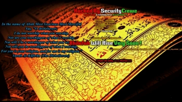 Textul din imagine a aparut pe site-urile a doua institutii publice din Botosani FOTO botosaninecenzurat.ro