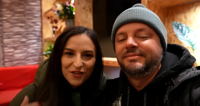 Andreea și Ionuț de la „HaiHui in doi”. Foto: captură video