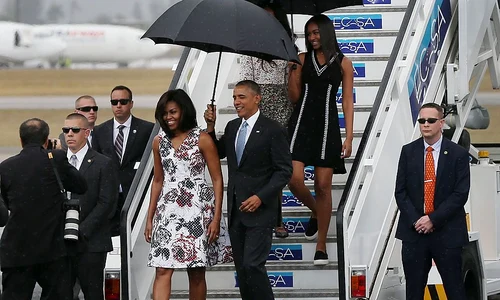 President Obama Arrives In Cuba For Historic Visit To Island jpeg
