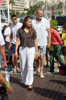Prințesa Leonor în Mallorca. FOTO: Profimedia