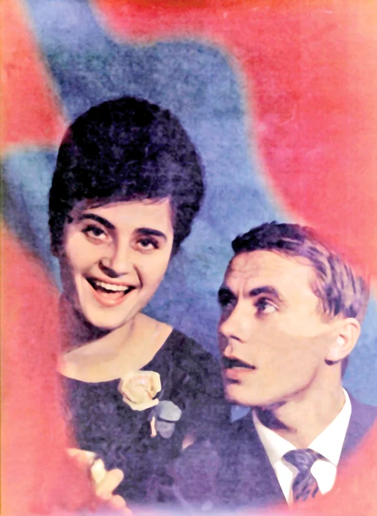 Pompilia Stoian şi  Dan Spătaru cântau  împreună în anii ‘60