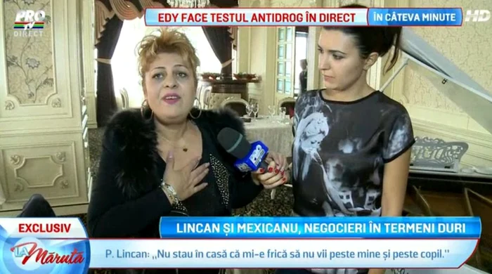 Paula Lincan nu se poate înţelege cu fostul ei soţ, Marian Mexicanu