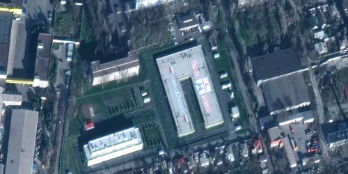 Imagini din satelit cu noua baza militara rusa la Mariupol FOTO MAXAR webp