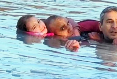 madalin popescu salvare fetita lac Craiova foto Facebook jpg