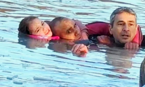 madalin popescu salvare fetita lac Craiova foto Facebook jpg