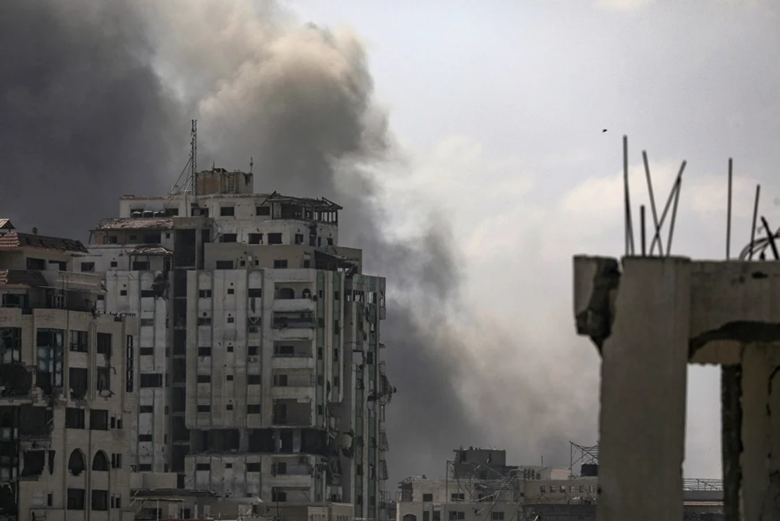 Bombardamente israeliene în Gaza. FOTO EPA EFE