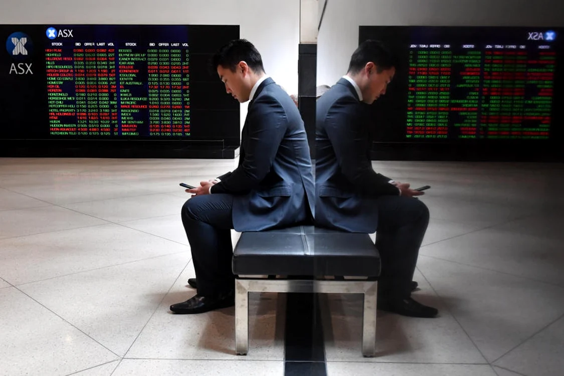 Bursa australiană (ASX) din Sydney. FOTO EPA-EFE