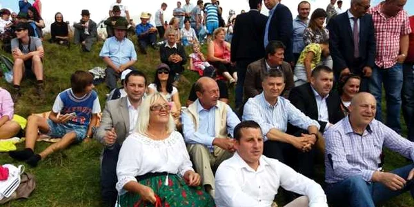 Traian Basescu la Prislop FOTO Facebook