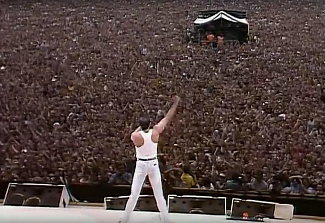 Freddie, mereu iubit de public.