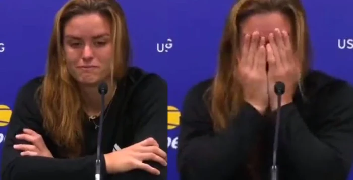 Maria Sakkari, în lacrimi