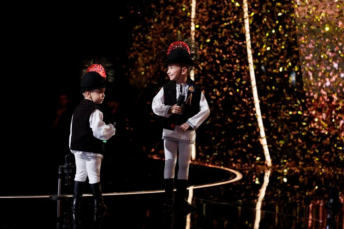 Eduard și Eric Radu, la ”Românii au talent” FOTO: ProTV