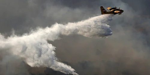 Atena afectată de incendii. FOTO EPA-EFE