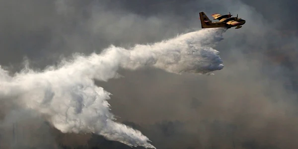 Atena afectată de incendii. FOTO EPA-EFE