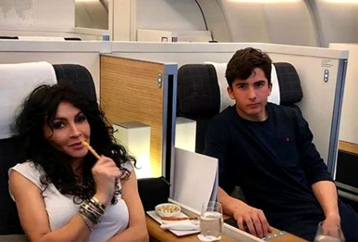 Mihaela Rădulescu se laudă pe rețelele de socializare cu fiul ei Foto: Instagram