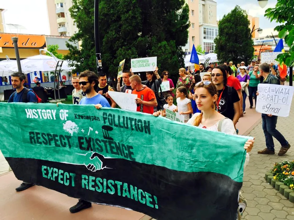 Protest la Alba Iulia