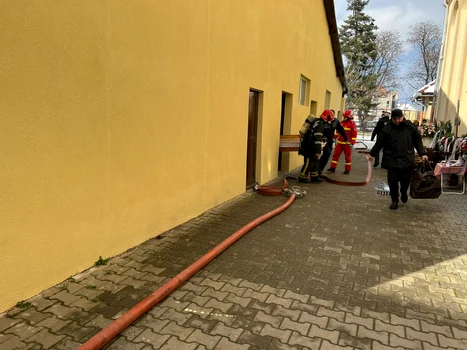 Incendiu în Sibiu