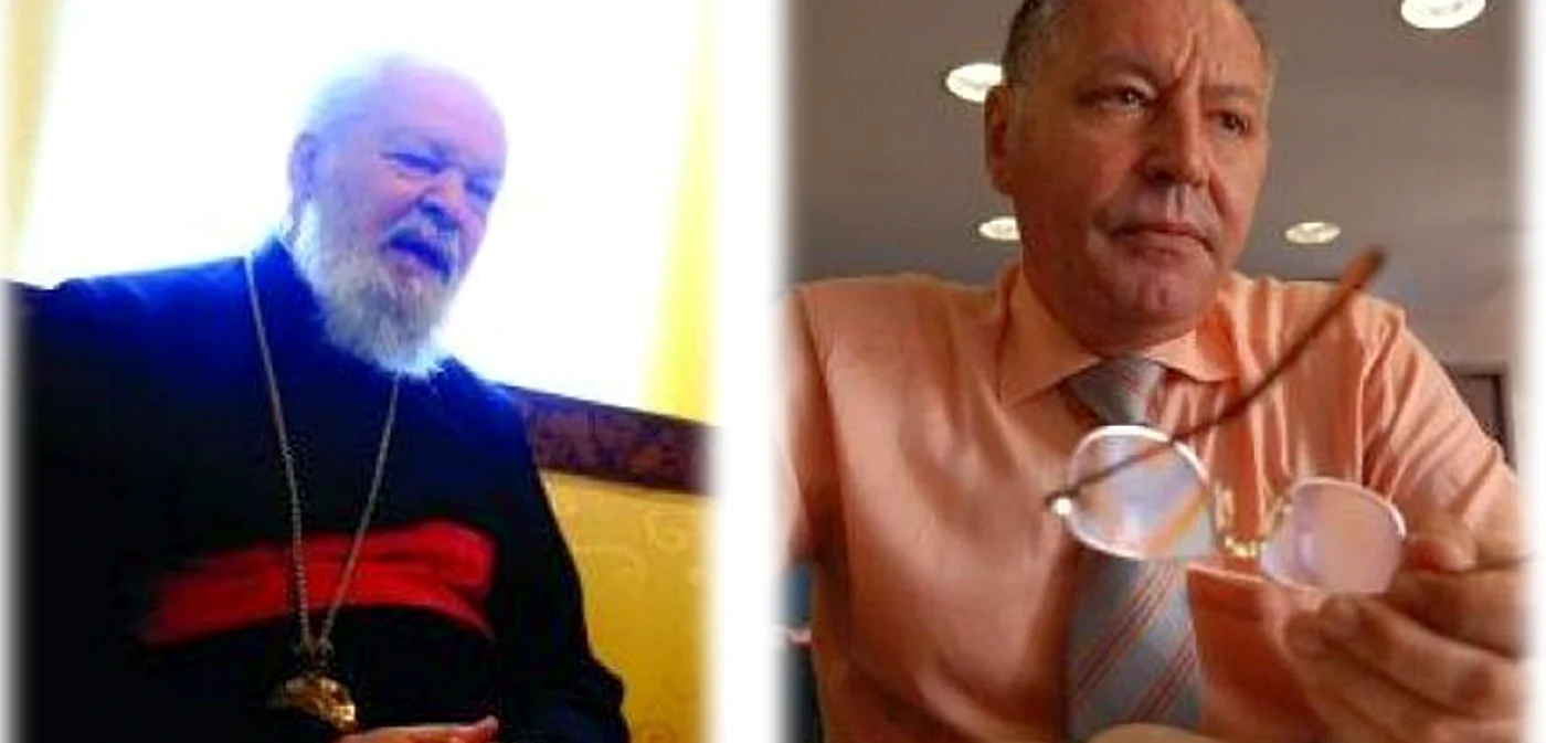 Nicolae Corneanu şi Radu Tinu. FOTO: Arhivă