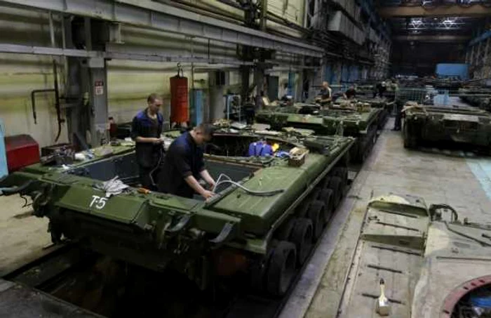 O uzină de armament din Omsk, Siberia FOTO The Moscow Times