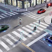 Mașini electrice și pietoni FOTO Shutterstock