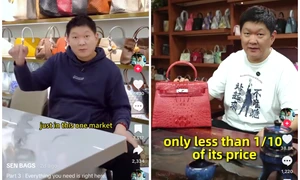 genti fake china foto tiktok