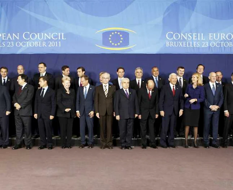 Liderii UE la Consiliul European din 23 octombrie 