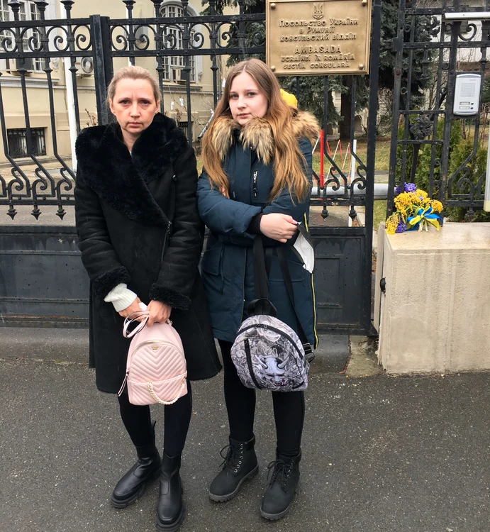 Zvetlana și fiica ei