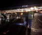 Accident mortal pe Valea Oltului - DN 7 - în Lazaret - Sibiu  Foto Poliţia Sibiu