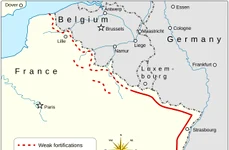 Linia Maginot. Hartă de Goran tek-en (© Wikimedia Commons)