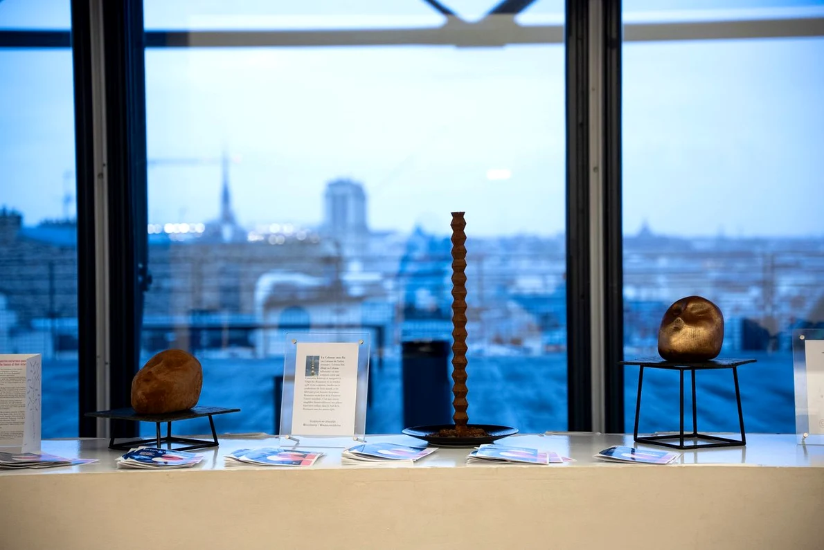 Retrospectiva „Brancusi” de la Centre Pompidou (foto: Cezara Popovici / ICR)