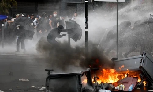 protest franta FOTO X