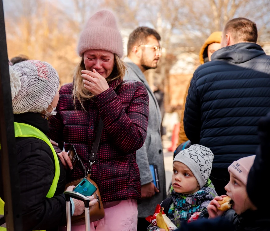 Refugiaţi din Ucraina FOTO: Andrei Luca